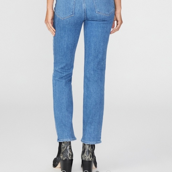 PAIGE High Rise Cindy Straight Ankle - Picture 5 of 6